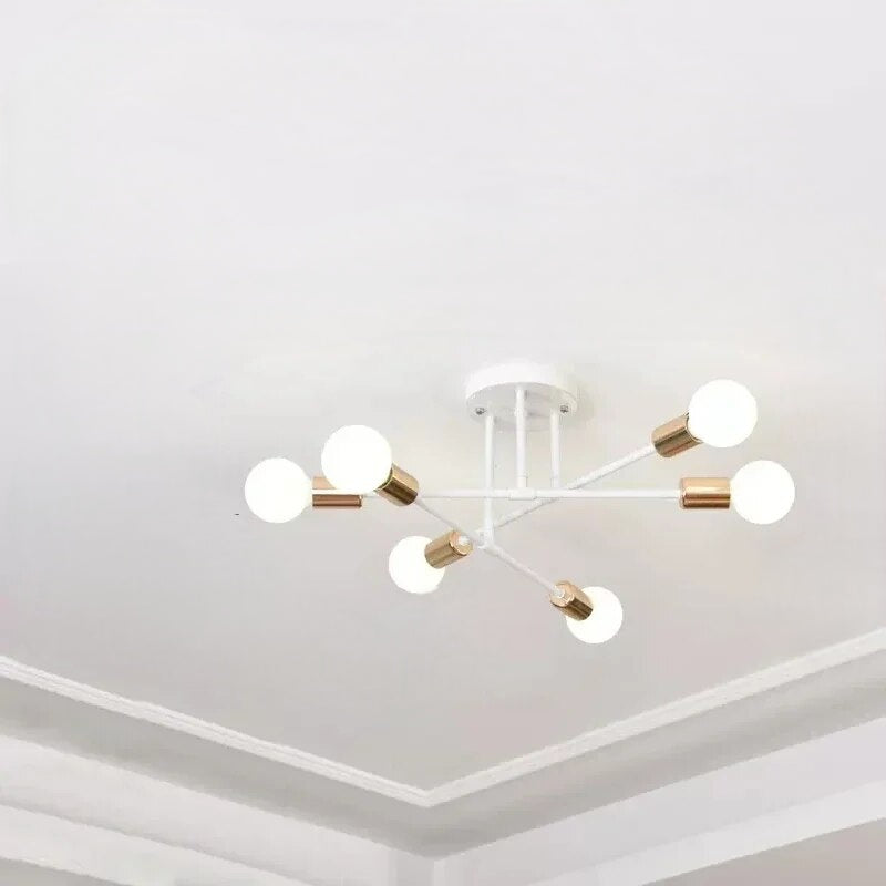 AeroGlow Moderne Minimalistische Plafondlamp - Energiezuinige LED Verlichting voor Woonkamer en Slaapkamer