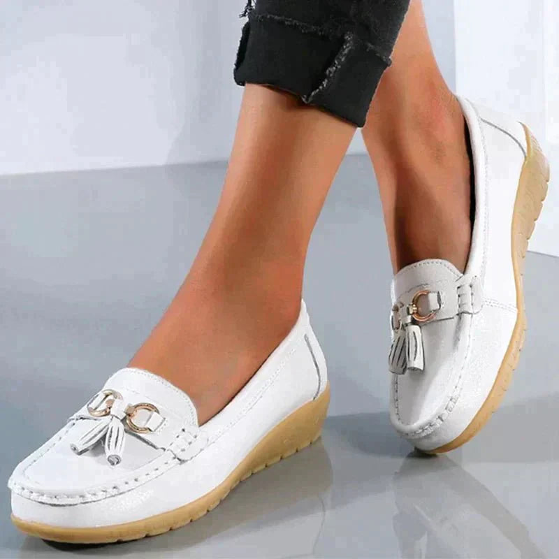 Amelia Trendy Orthopedische Loafers - Stijlvolle en Ondersteunende Dames Loafers