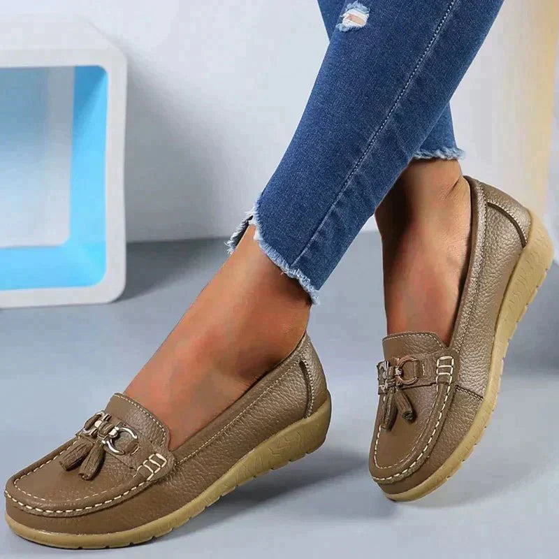 Amelia Trendy Orthopedische Loafers - Stijlvolle en Ondersteunende Dames Loafers