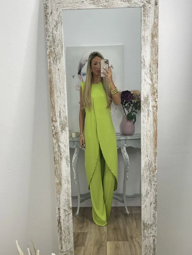 Marlina - Klassieke Drie-delige Comfort Set voor Dames | Elegante en Comfortabele Outfit
