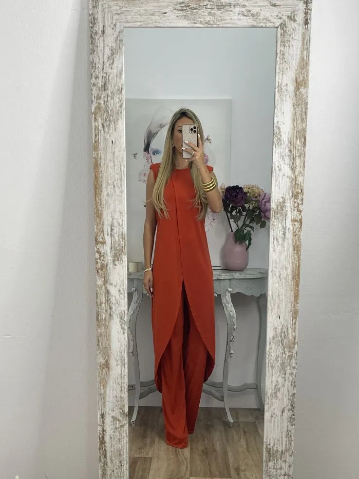 Marlina - Klassieke Drie-delige Comfort Set voor Dames | Elegante en Comfortabele Outfit