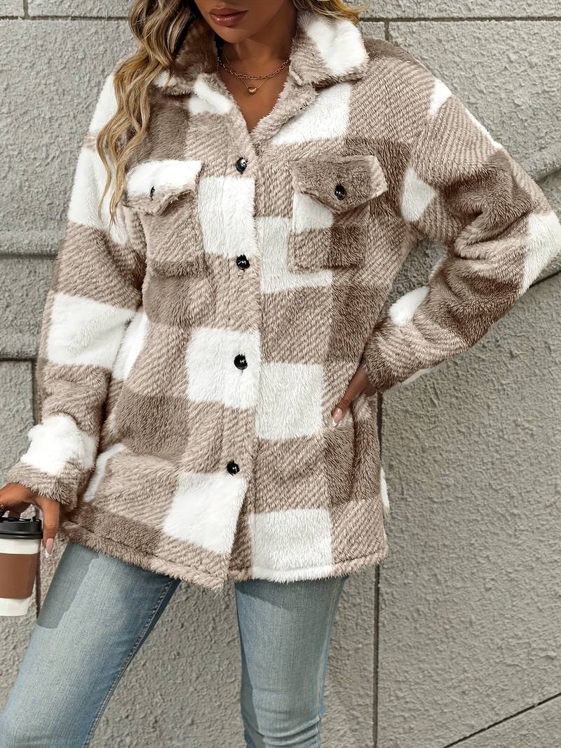 Lena – Casual Lange Mouwen Jas voor Dames | Stijlvol en Comfortabel voor Elke Dag