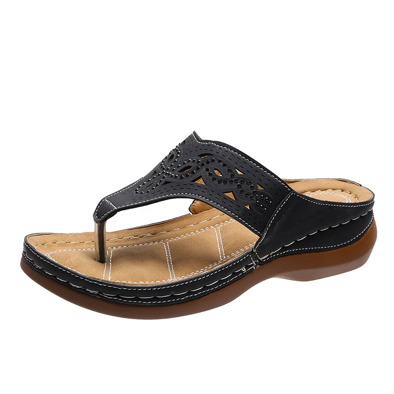 ComfortEase - Orthopedische Dames Teenslippers | Verstelbare Comfort Flip Flops voor Zomer