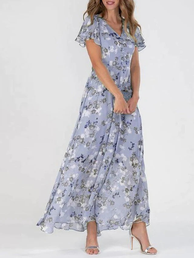 Fleur - Bloemenprint Zomerjurk