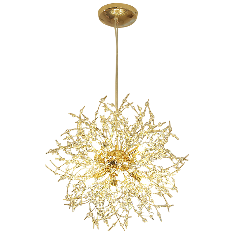 Moderne LED Hanglamp - Wit en Goud Metalen Designlamp voor Woonkamer en Eetkamer
