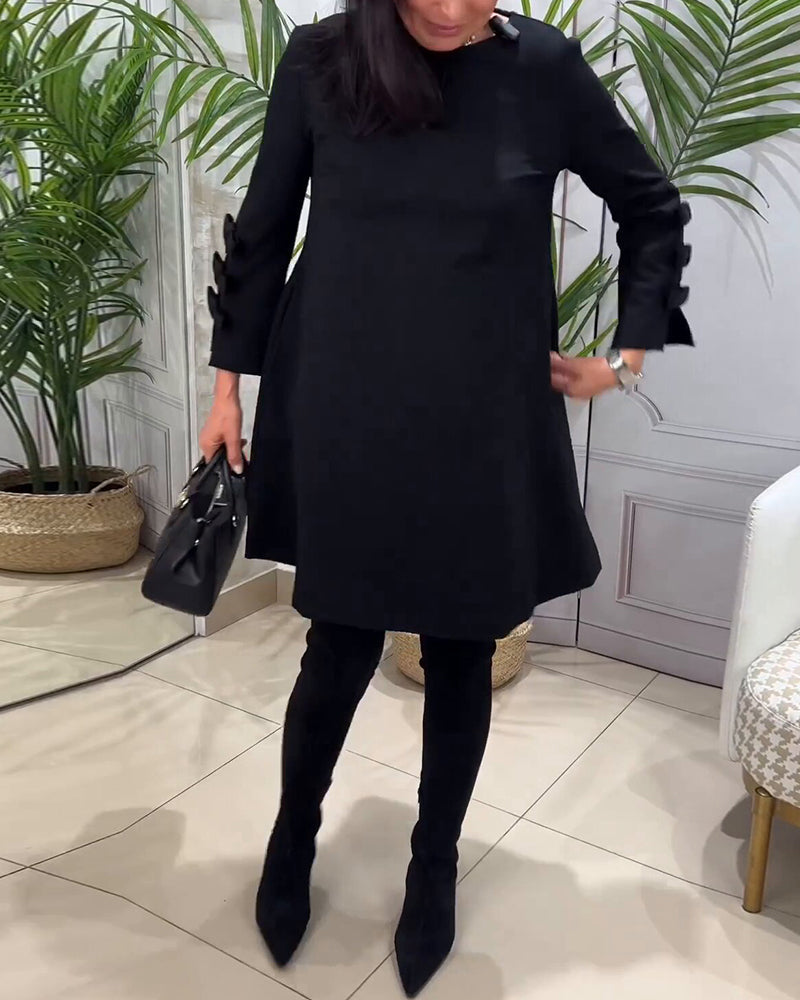 Liselotte - Casual Jurk met Lange Mouwen