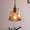LumiRetro - Retro LED Hanglampen van Gouden Metaal en Glas voor Slaapkamer, Woonkamer en Eetkamer
