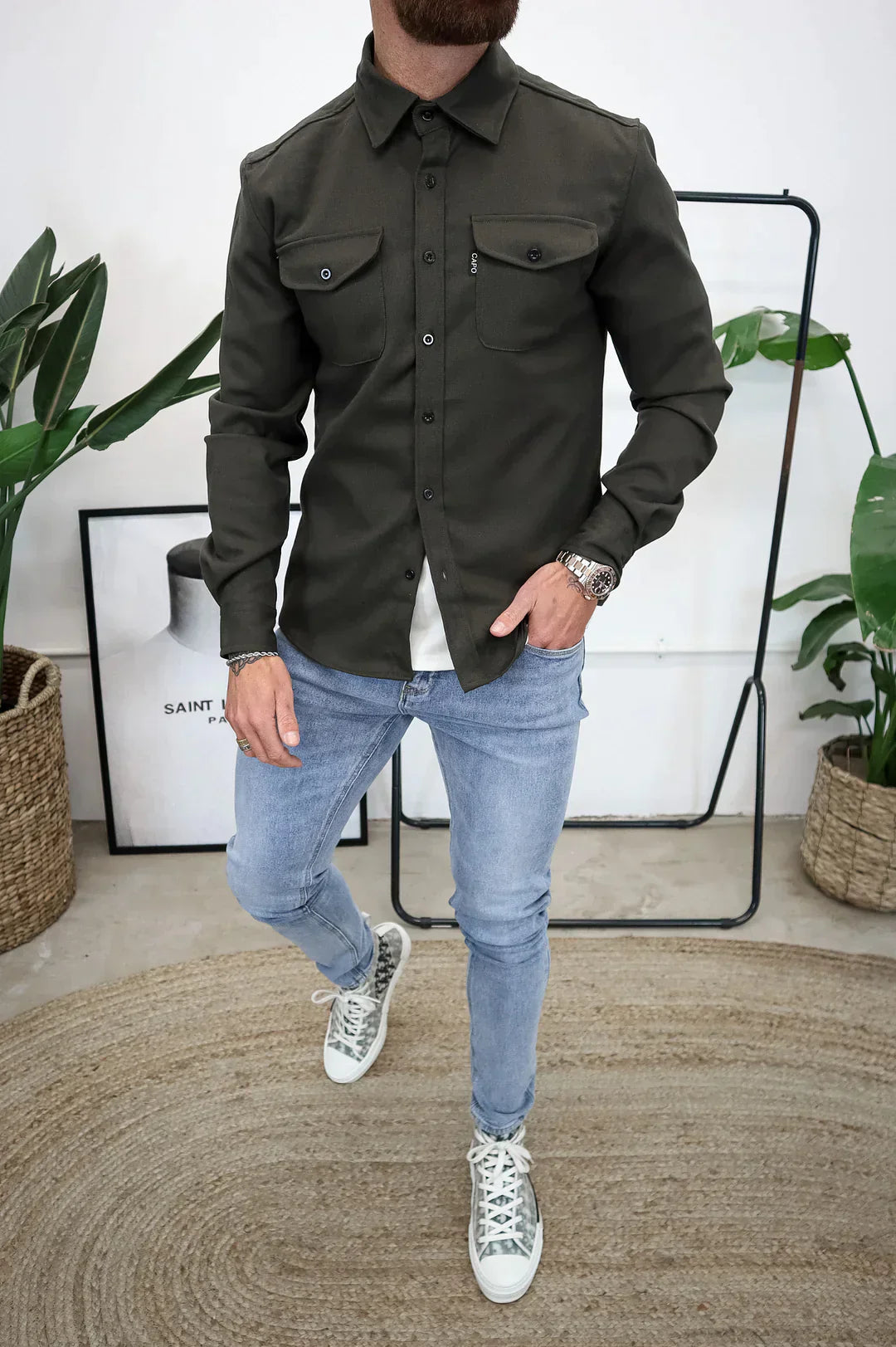 MacLean Premium Jasje met Knoopsluiting voor Heren | Stijlvolle en Comfortabele Jas