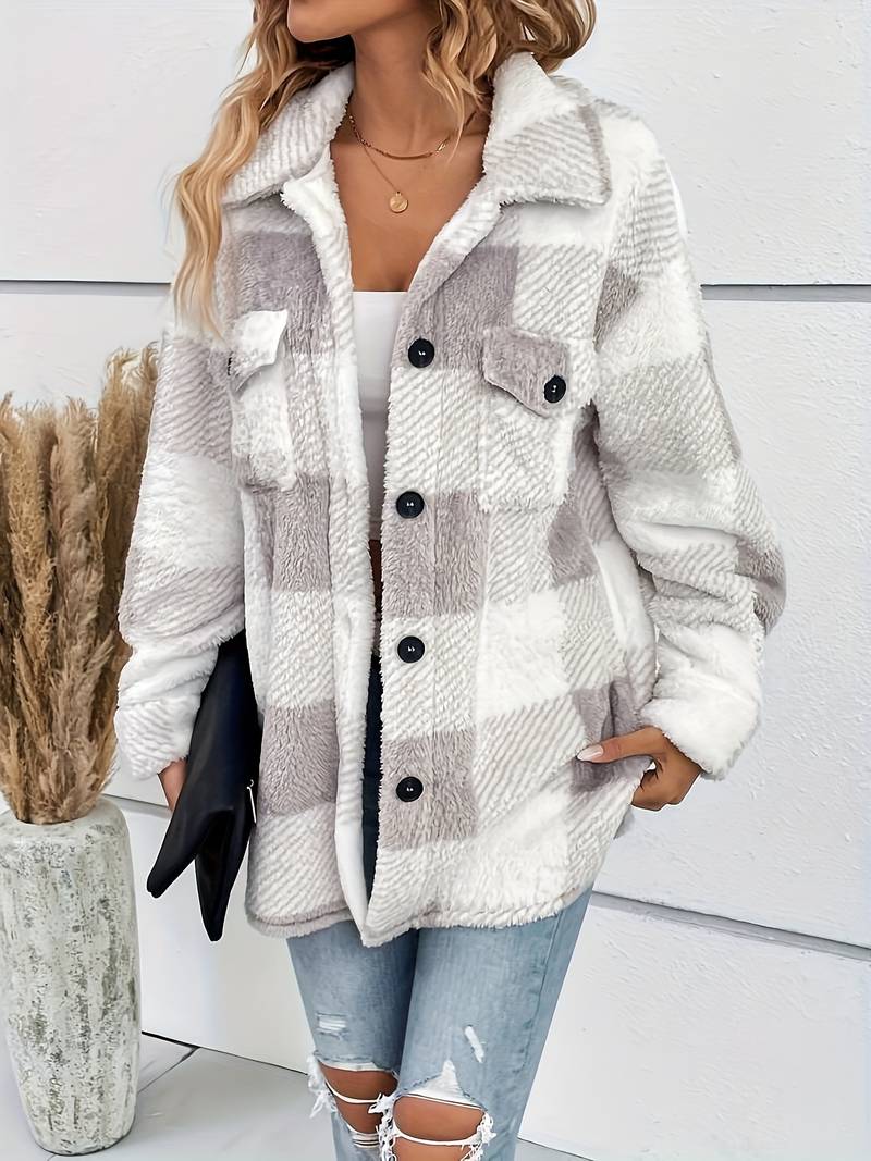 Lena – Casual Lange Mouwen Jas voor Dames | Stijlvol en Comfortabel voor Elke Dag