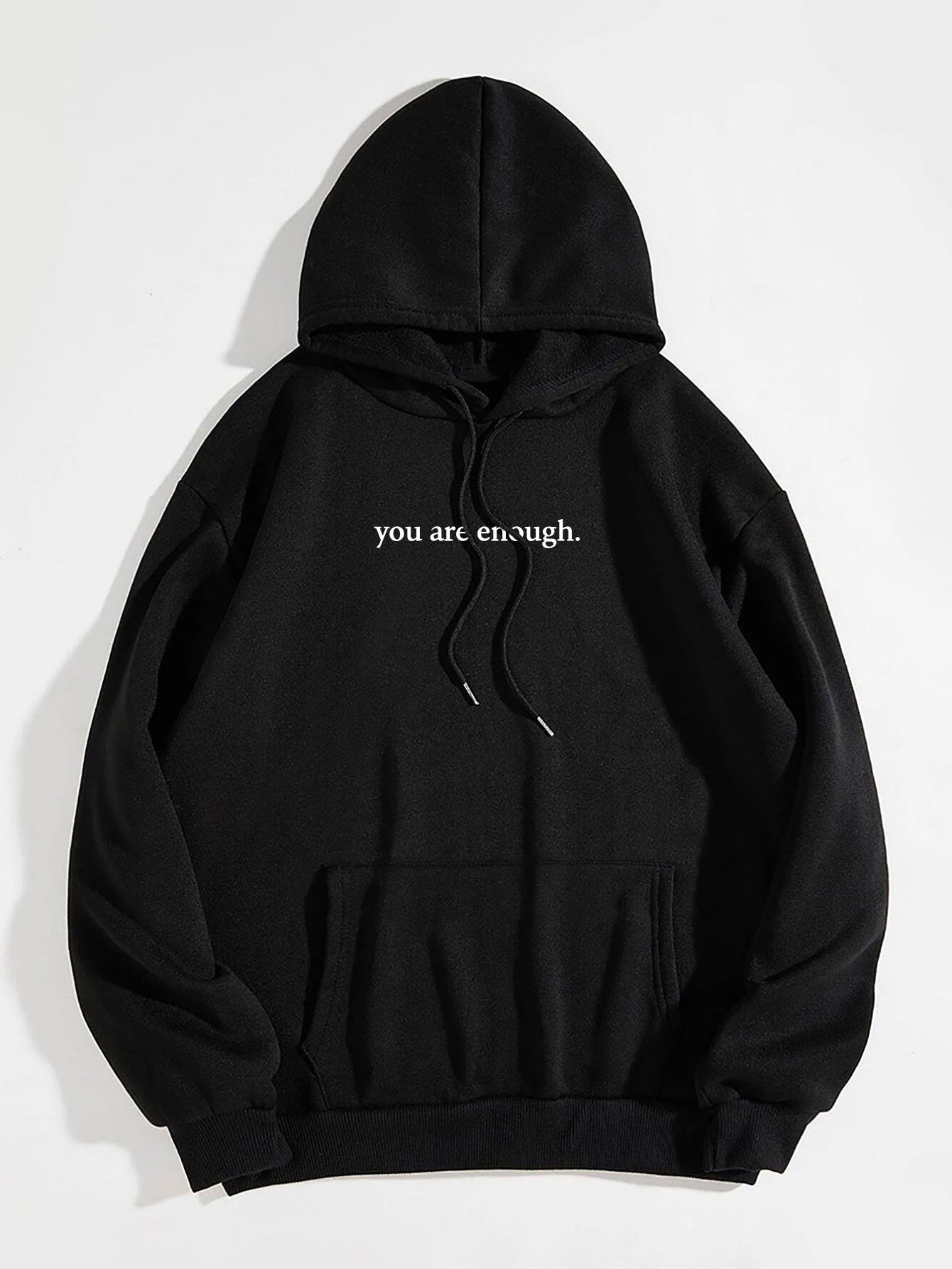 BellaFit - "Jij bent genoeg" Comfortabele Kapuzenpulli