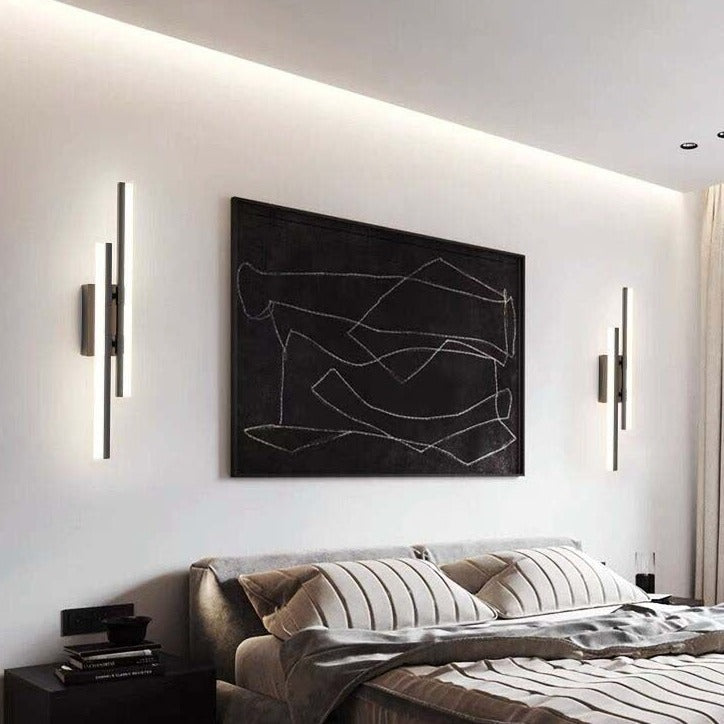 LinearGlow - Moderne LED Wandlamp met Lange Lichtstrepen | Stijlvolle Verlichting voor Woonkamer en Hal