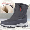 Livia - Modieuze Mesh Halfhoge Winterlaarzen | Comfortabele Sneeuwlaarzen voor Dames