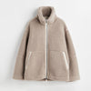 Maeve - Warme Pluchen Jas voor Dames | Comfortabele Winterjas met Stijl