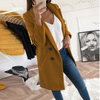 Fiora - Damesjas met Slim Fit en Revers Kraag