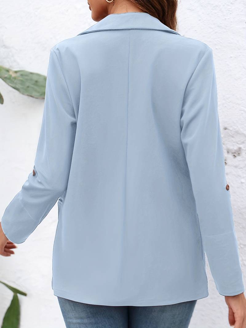 Elena – Casual Blazer met Open Voorzijde voor Dames | Stijlvol en Comfortabel