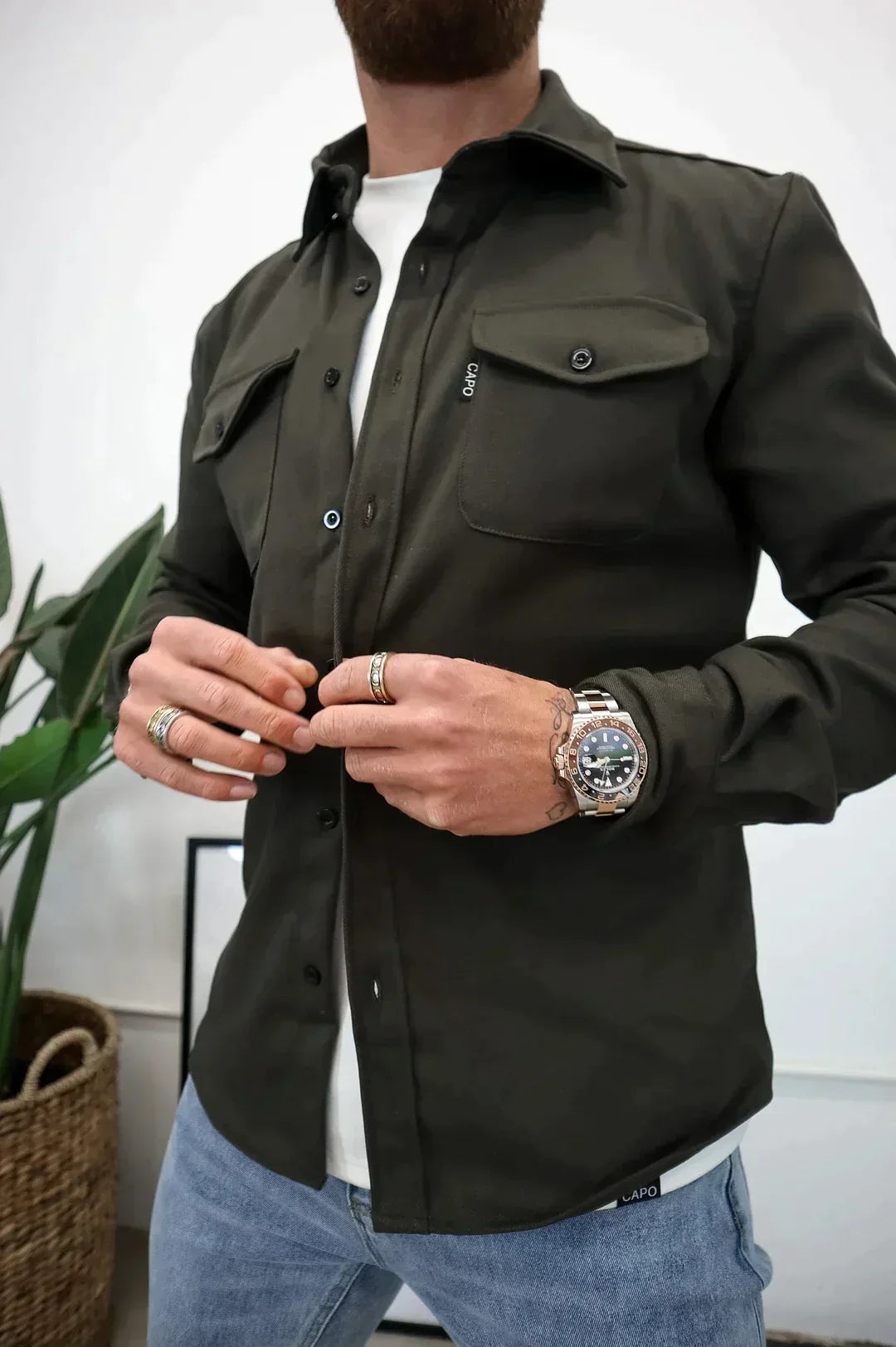 MacLean Premium Jasje met Knoopsluiting voor Heren | Stijlvolle en Comfortabele Jas