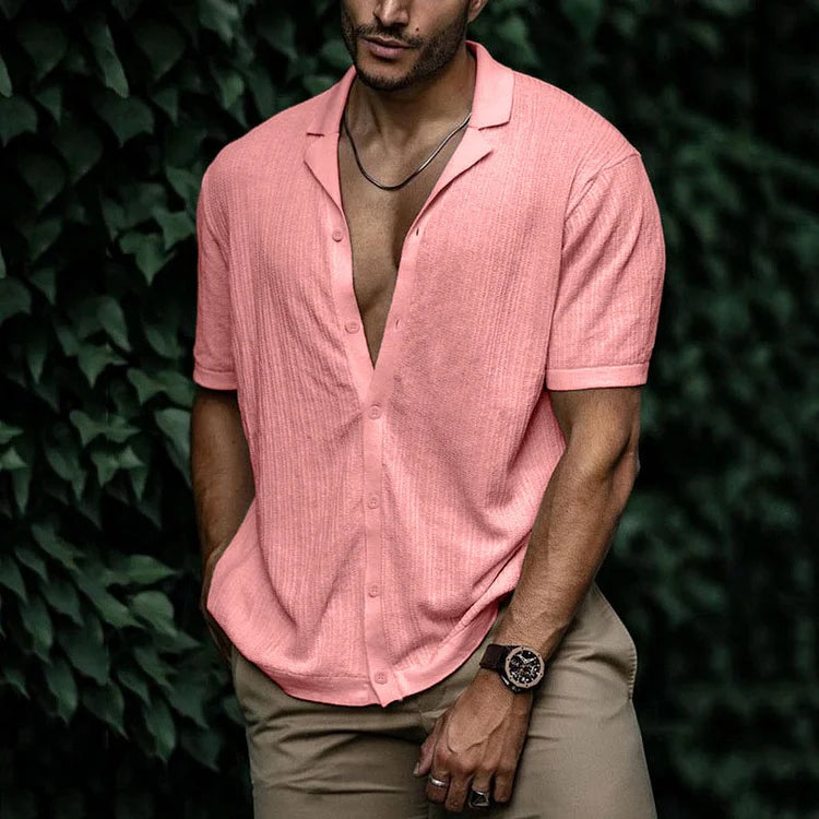 Refined Cut and Summer Style – Lightweight Linen Shirt for Men