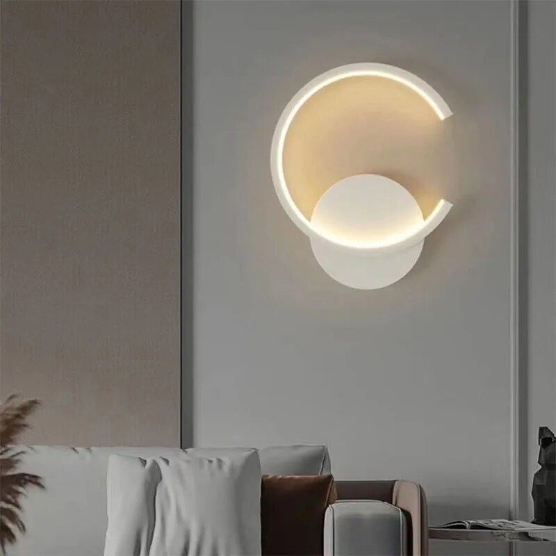 EdgeGlow - Moderne LED Wandlamp | Stijlvolle Verlichting voor Woon- en Slaapkamers