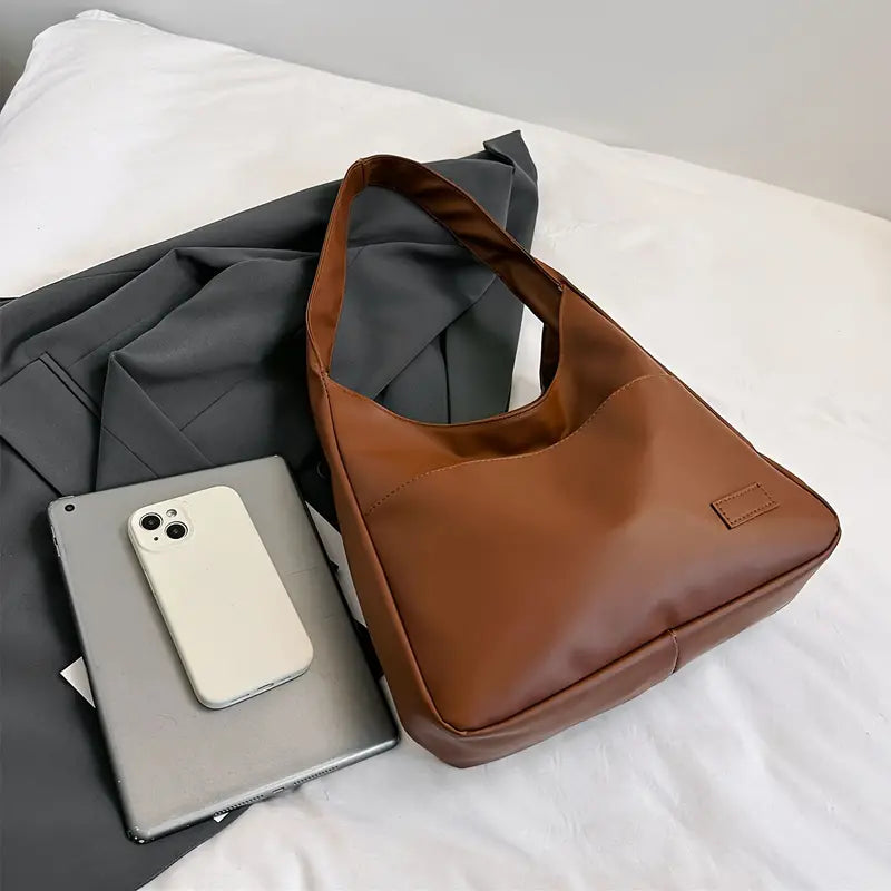 MaelisStyle Vegan Lederen Hobo Tas – Stijlvol en Duurzaam voor Dames