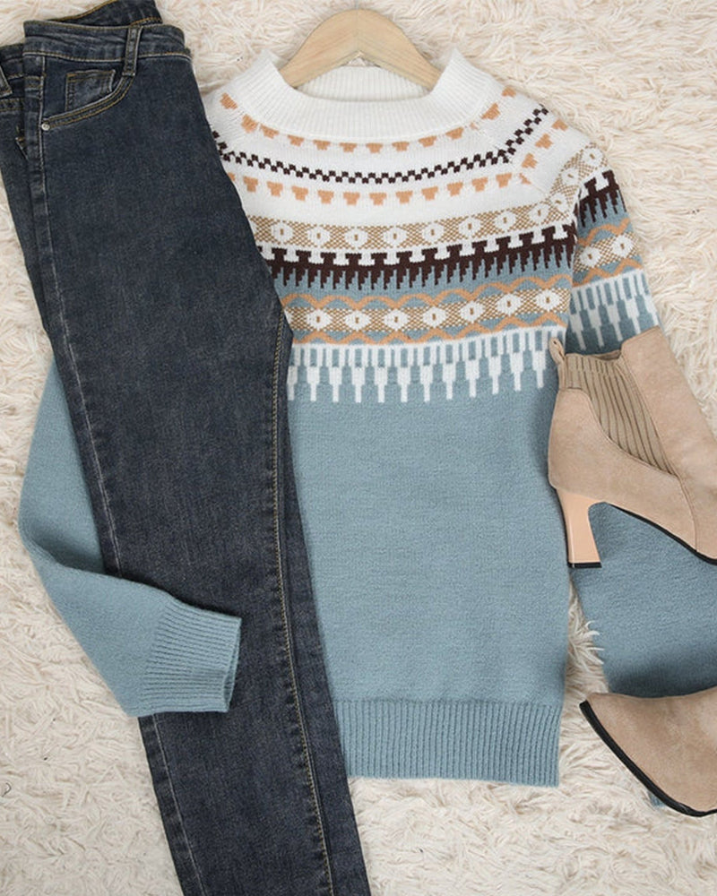 MagdaBoho - Luxe Boho Dames Trui - Comfort en Stijlvol Design