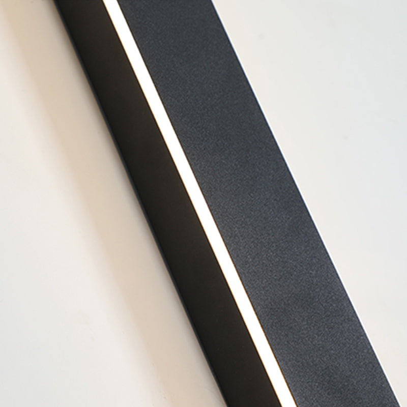 SleekEdge - Moderne Design LED Wandlampen in Zwart Metaal voor Tuin en Hal | Stijlvolle Buitenverlichting