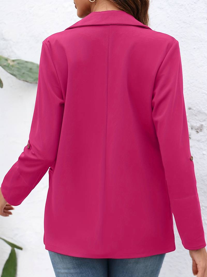 Elena – Casual Blazer met Open Voorzijde voor Dames | Stijlvol en Comfortabel
