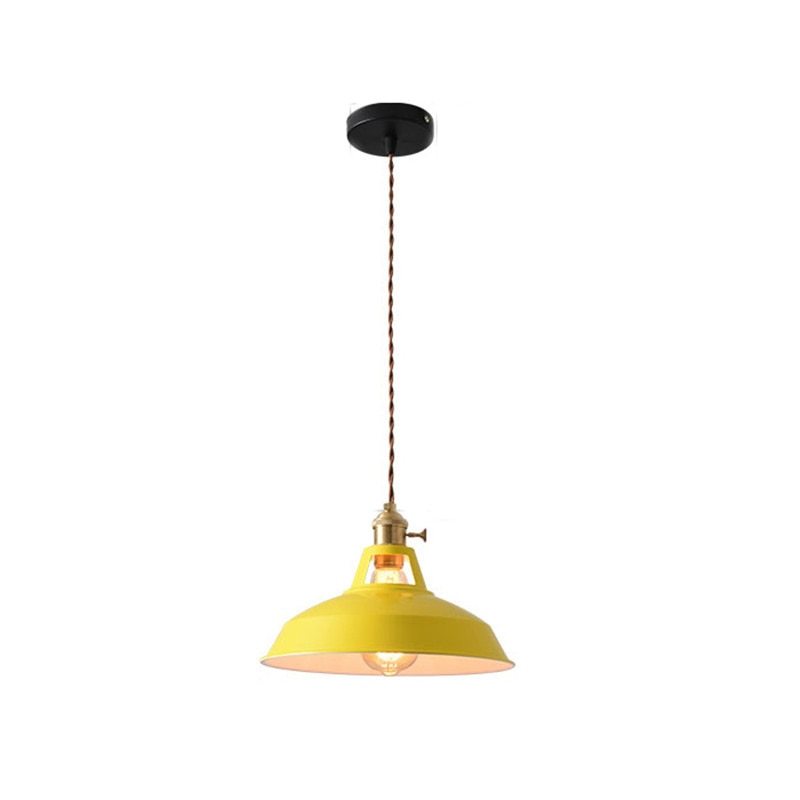 ColorLuxe - Moderne LED Hanglamp van Metaal voor Kleurrijke Slaapkamers