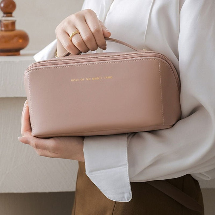 Luxe Boho Kosmetische Tas | Ruime en Stijlvolle Make-up Organizer