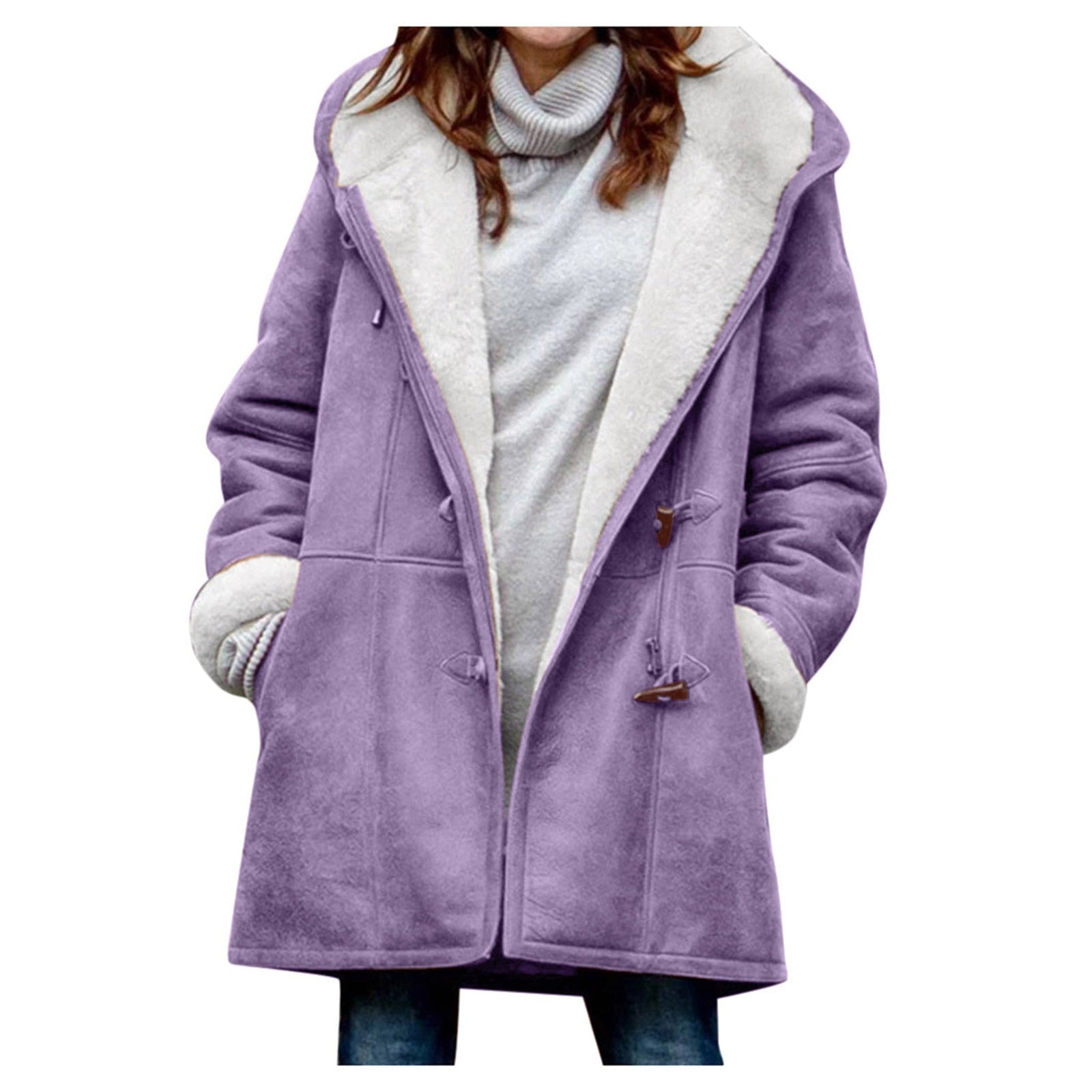 SelenaWarm - Warme Dames Winterjas met Fleecevoering | Comfortabele en Stijlvolle Winterjas voor Vrouwen