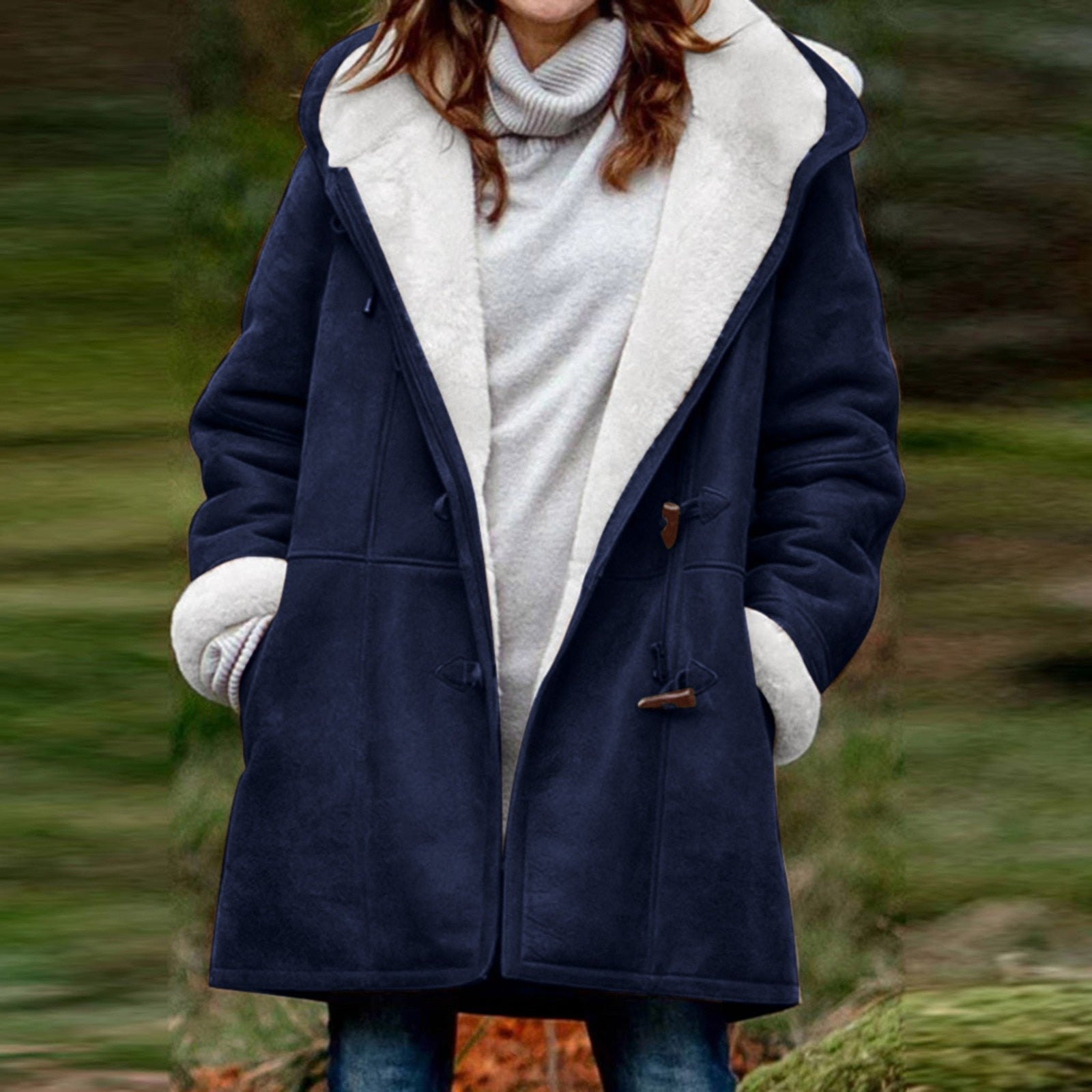 SelenaWarm - Warme Dames Winterjas met Fleecevoering | Comfortabele en Stijlvolle Winterjas voor Vrouwen