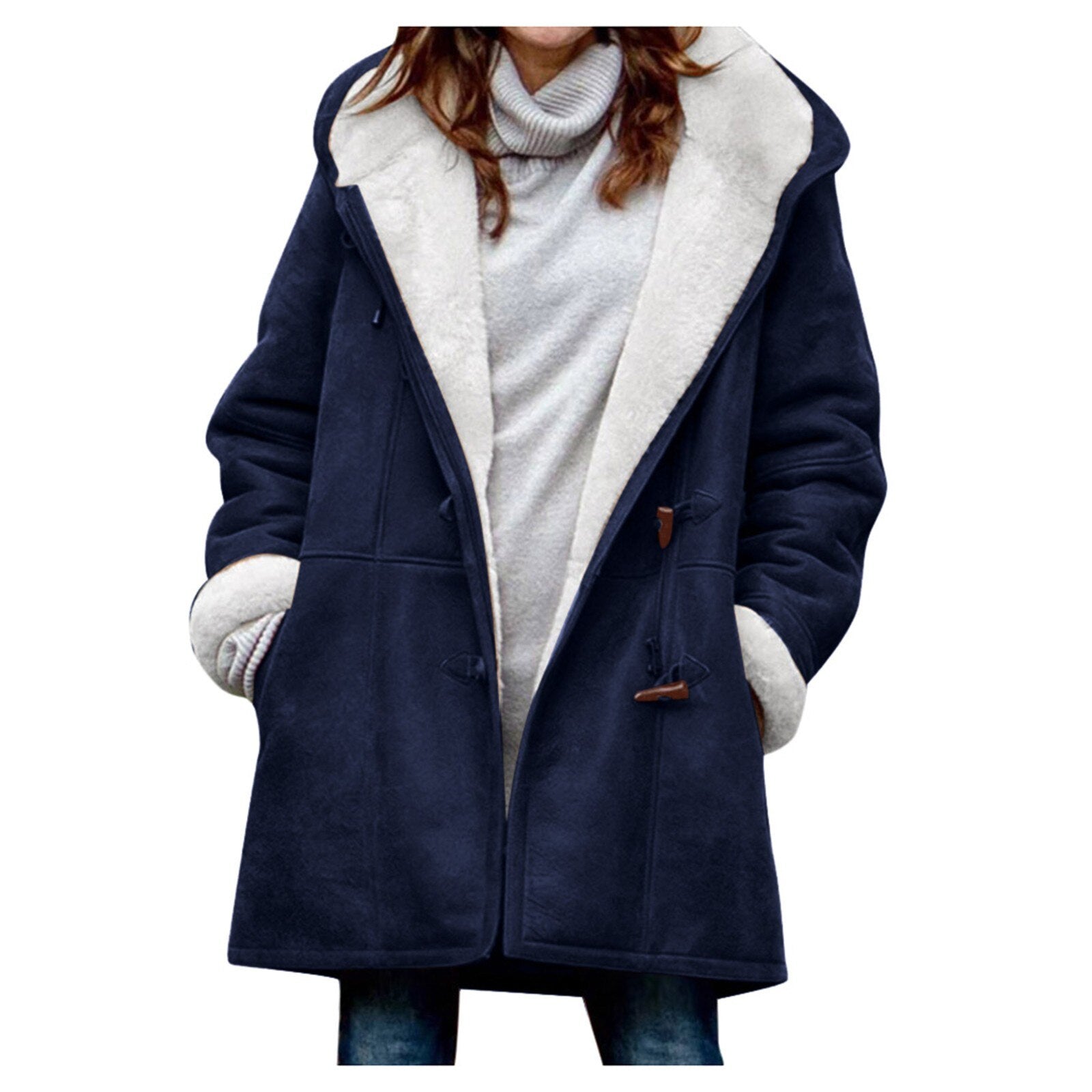 SelenaWarm - Warme Dames Winterjas met Fleecevoering | Comfortabele en Stijlvolle Winterjas voor Vrouwen