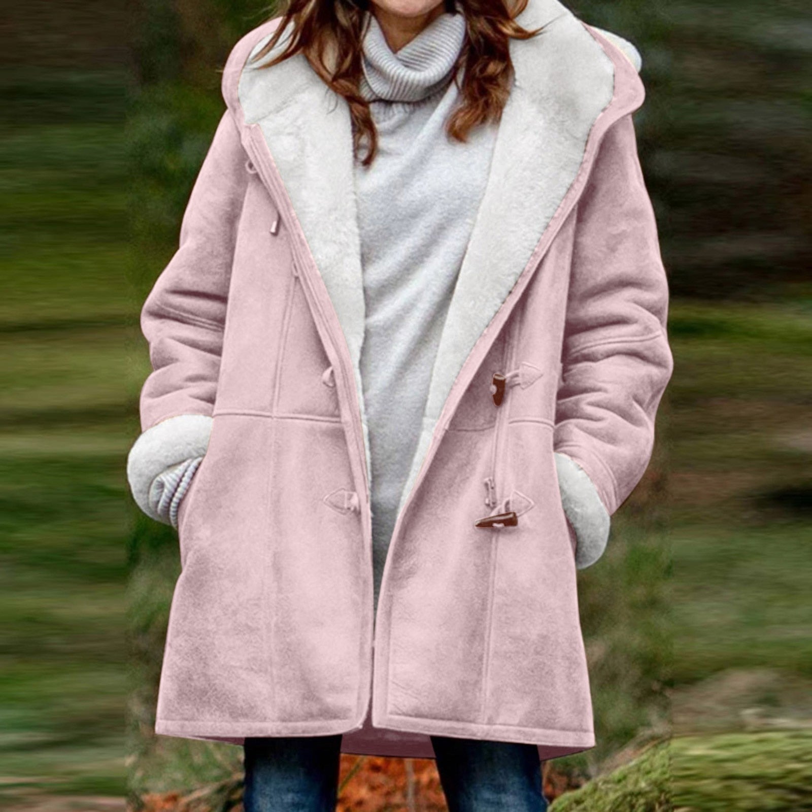 SelenaWarm - Warme Dames Winterjas met Fleecevoering | Comfortabele en Stijlvolle Winterjas voor Vrouwen