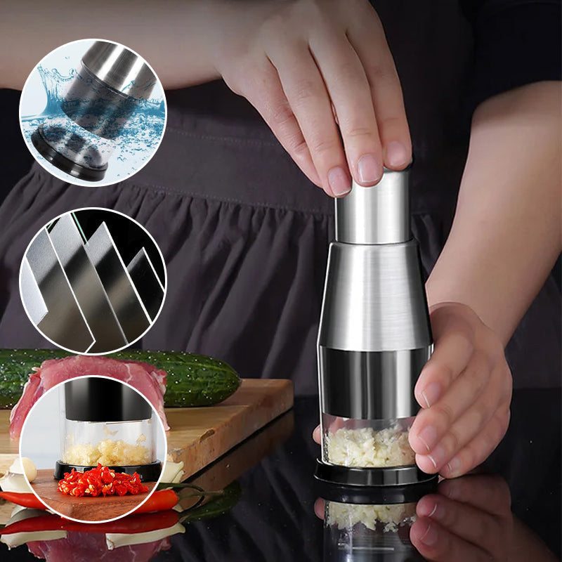 GarlicMaster - Snelwerkende Knoflook Crusher | Eenvoudig Knoflook Pletteren