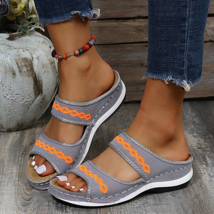 Sophie – Stijlvolle Orthopedische Zomersandalen | Comfortabele Sandalen voor Dames