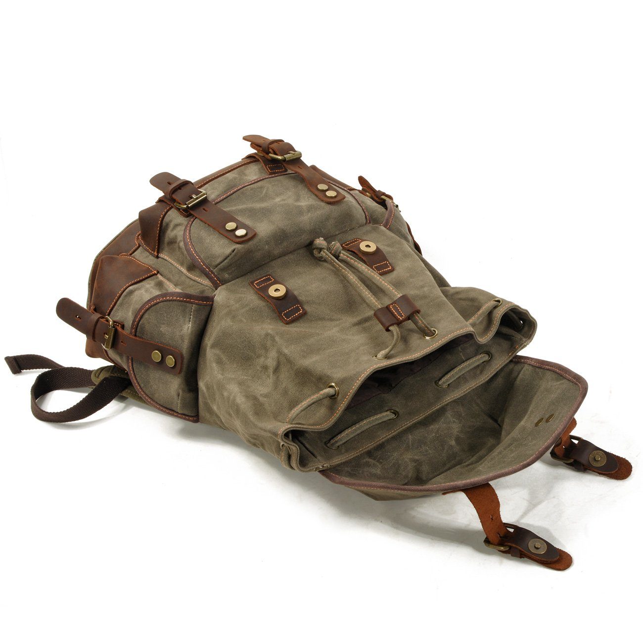 Canvas Wandelrugzak | UppsalaStyle – Duurzaam en Ruim voor Outdoor Avonturen