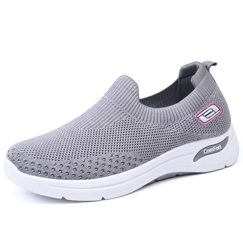 FlexiComfort - Lichte Elastische Sneakers met Orthopedisch Voetbed