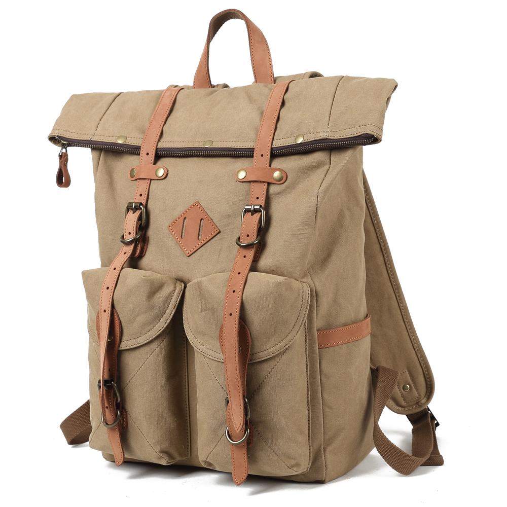 Katoenen Canvas Laptop Rugzak | Oslo – Duurzame Rugzak voor Laptop en Dagelijks Gebruik
