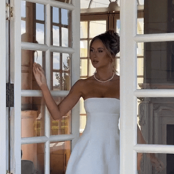 Elegante Asha mini-jurk
