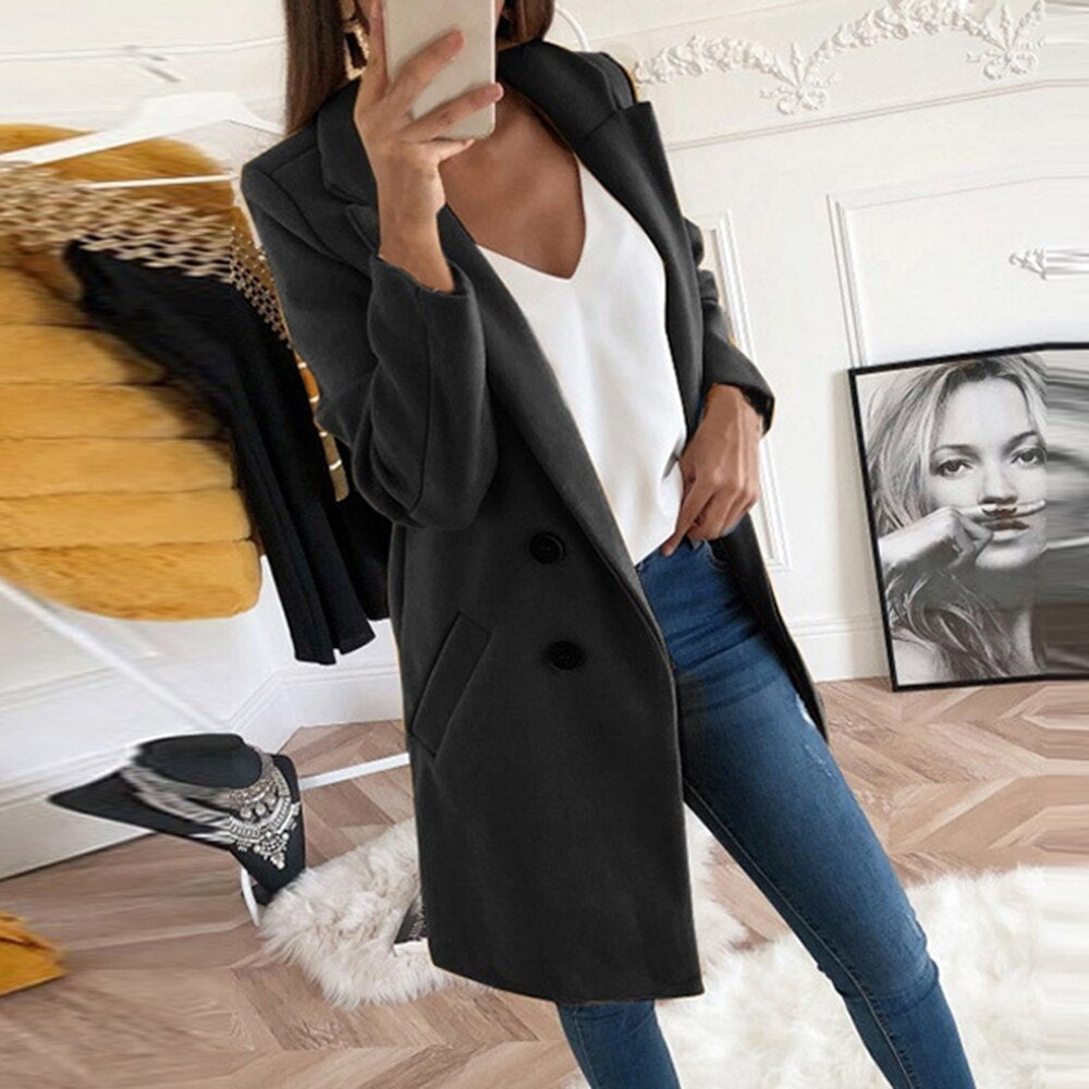 Lara - Verfijn Je Stijl met een Tijdloze Blazerjas voor Dames