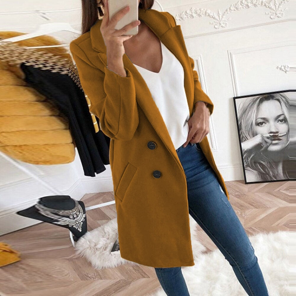Lara - Verfijn Je Stijl met een Tijdloze Blazerjas voor Dames