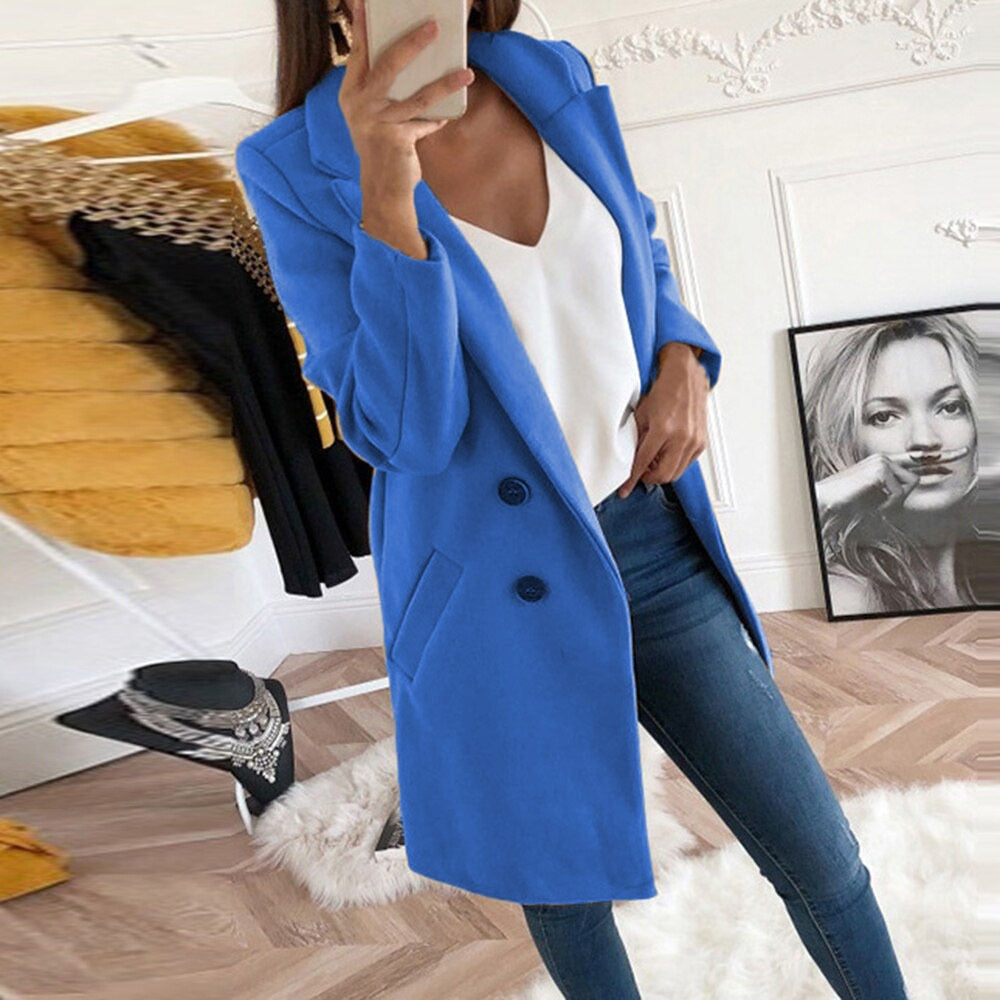 Lara - Verfijn Je Stijl met een Tijdloze Blazerjas voor Dames