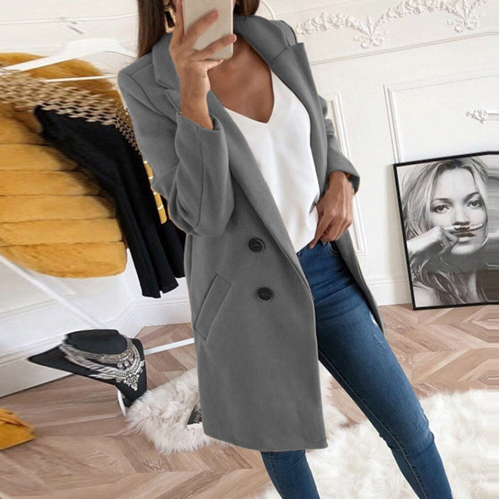 Lara - Verfijn Je Stijl met een Tijdloze Blazerjas voor Dames