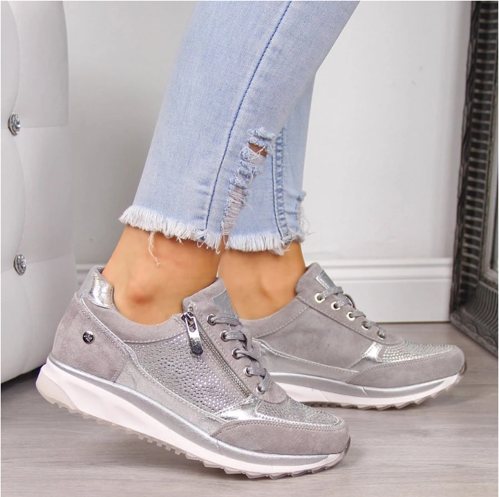 ZipFit - Stijlvolle Sneakers met Orthopedisch Voetbed
