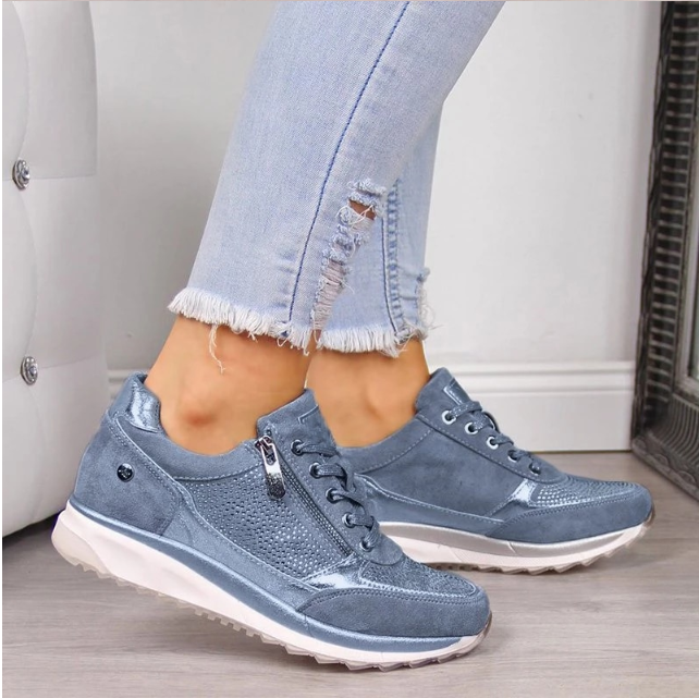 ZipFit - Stijlvolle Sneakers met Orthopedisch Voetbed