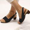 Elena - Elegante Sandalen met Stabiele Hak | Stijlvolle Zomersandalen voor Dames