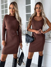 Amelle - Tweedelige Set met Jurk en Trui voor Dames | Stijlvolle en Comfortabele Outfit