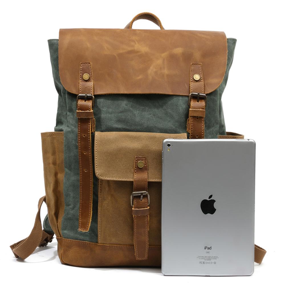 Vintage Laptop Rugzak | Malmö – Ideaal voor Werk en Reizen