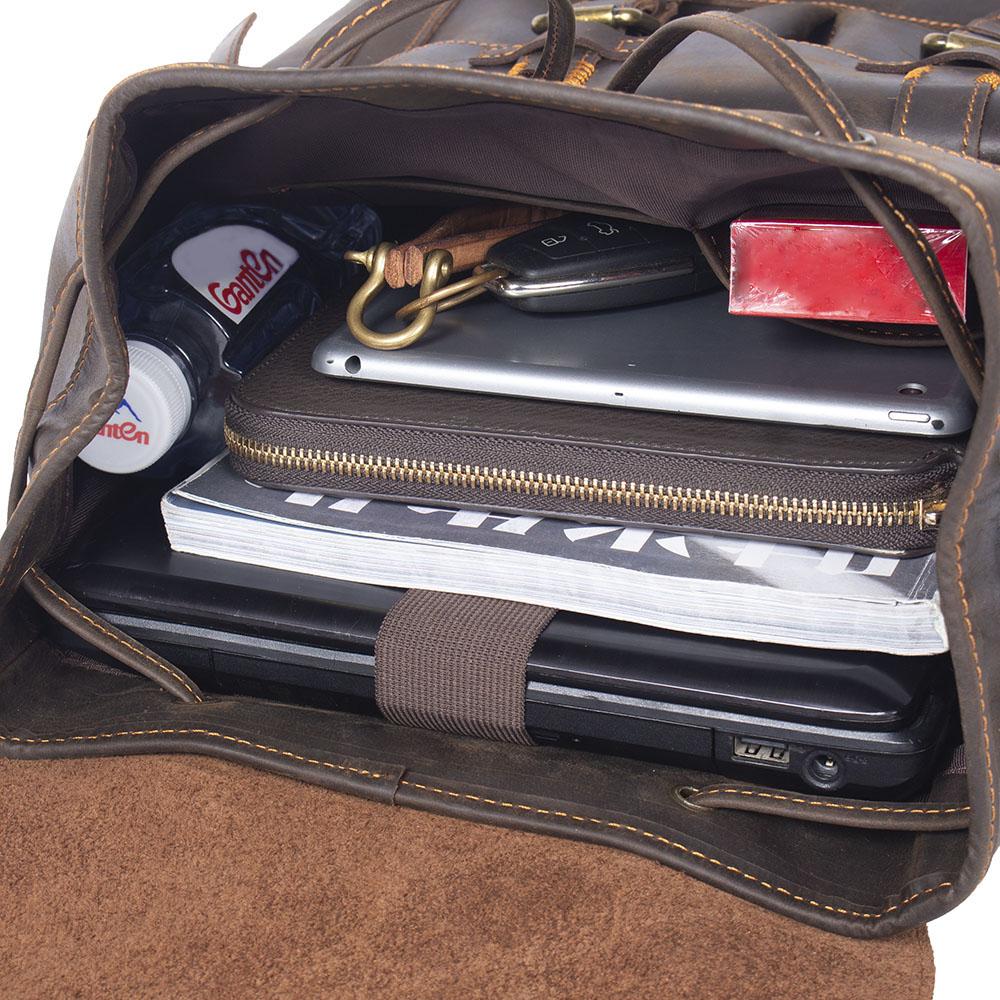 Laptop Laptoptas van Leer | Mira – Stijlvolle en Beschermende Laptoptas voor Dagelijks Gebruik