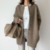 Arina - Langarm Gebreid Vest met Knopen | Stijlvol en Comfortabel