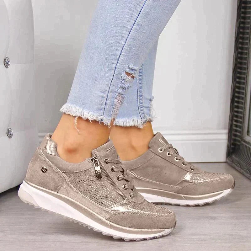 ZipFit - Stijlvolle Sneakers met Orthopedisch Voetbed